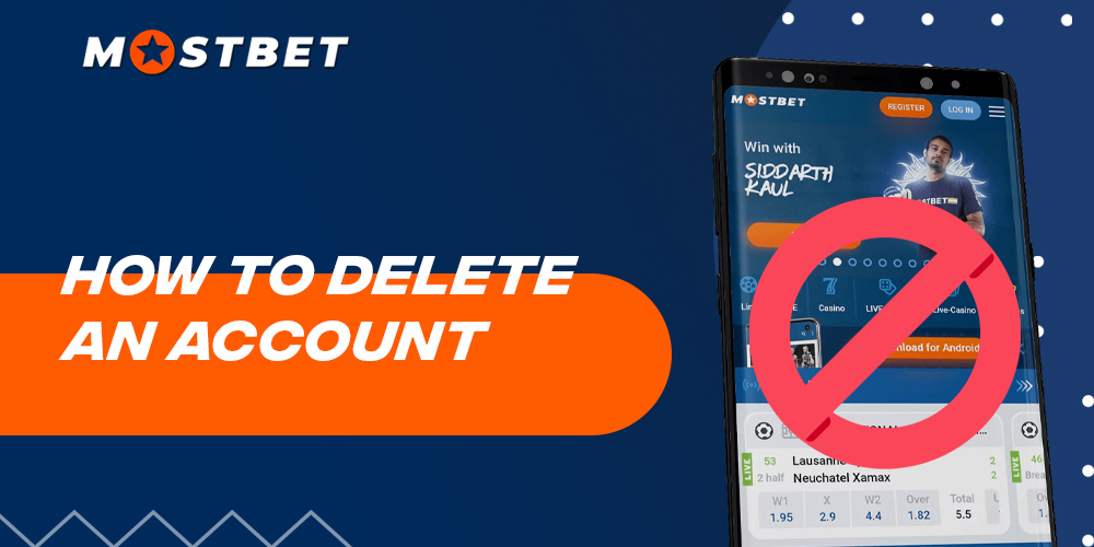 Guidance on removing your profile from the Mostbet betting platform