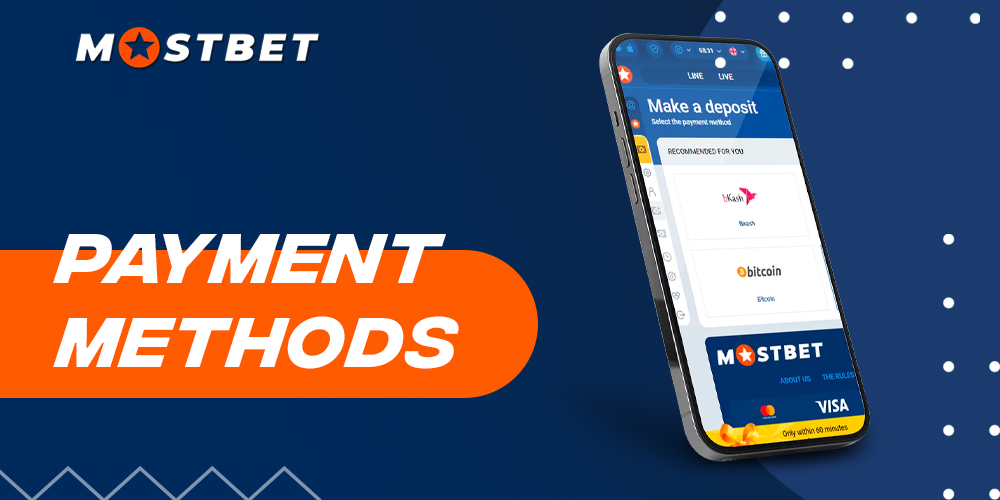 A comprehensive overview of payment options on Mostbet's bookmaking site